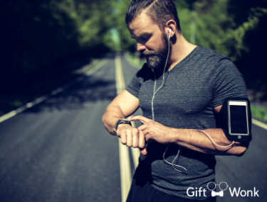Gifts for men Fitness trackers are great gifts for the men who loves to jog